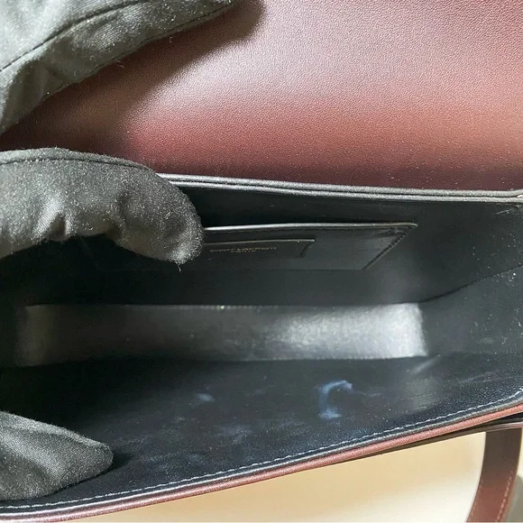 YSL Saint Laurent Tweed & Leather Solferino Shoulder Bag - Picture 8 of 11